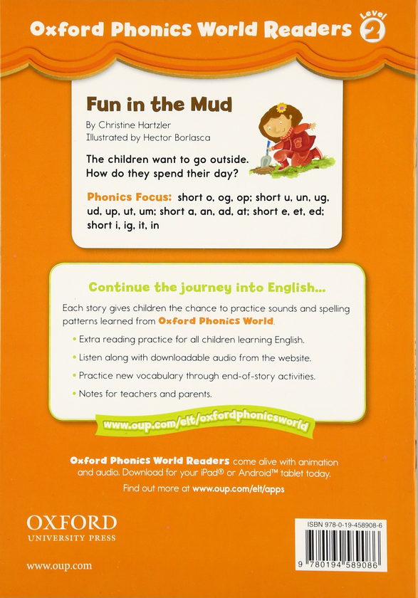 [object Object] «Oxford Phonics World 2 Reader: Fun in the Mud» - фото №2 - миниатюра