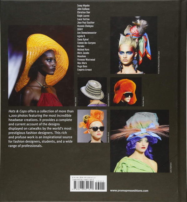Бумажная книга «Hats and Caps. Fashion accessories design», автор Джанни Пуччи - фото №1