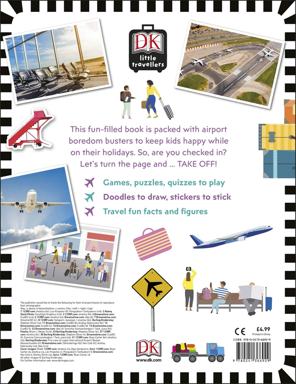 Бумажная книга «At the Airport Activity Book. Includes more than 300 Stickers» - фото №1