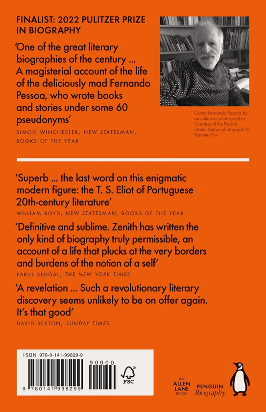 Паперова книга «Pessoa. An Experimental Life», автор Річард Зеніт - фото №1