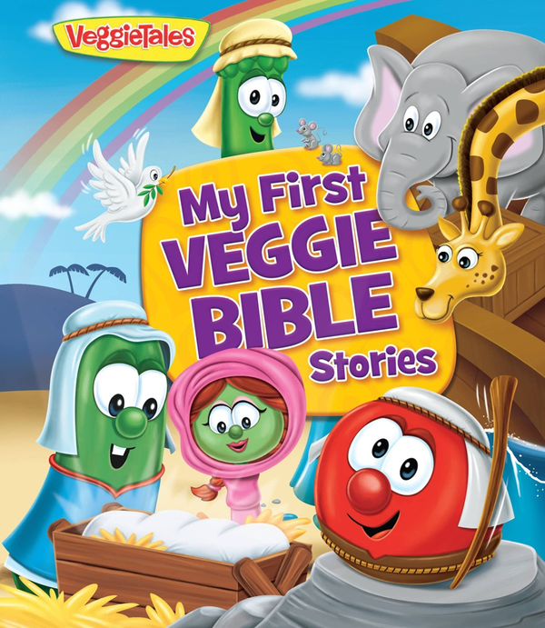 Бумажная книга «My First Veggie Bible Stories», авторов Энн Кеннеди Брэди, Памела Кеннеди - фото №1