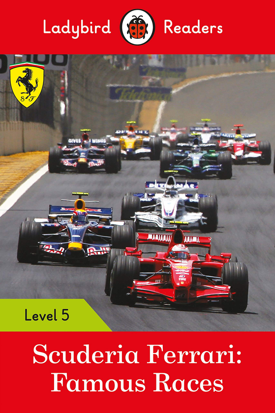 Паперова книга «Scuderia Ferrari: Famous Races - Ladybird Readers Level 5» - фото №1
