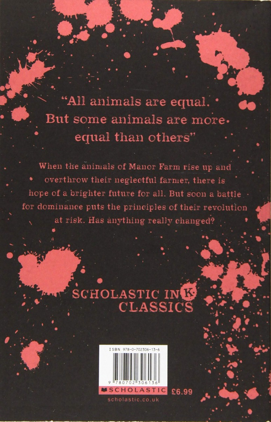Паперова книга «Animal Farm», автор Джордж Орвелл - фото №1