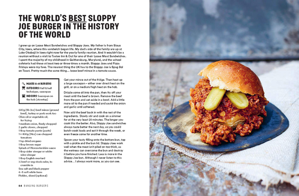 Бумажная книга «The Burger Book: Banging burgers, sides and sauces to cook indoors and out», автор Кристиан Стивенсон - фото №1