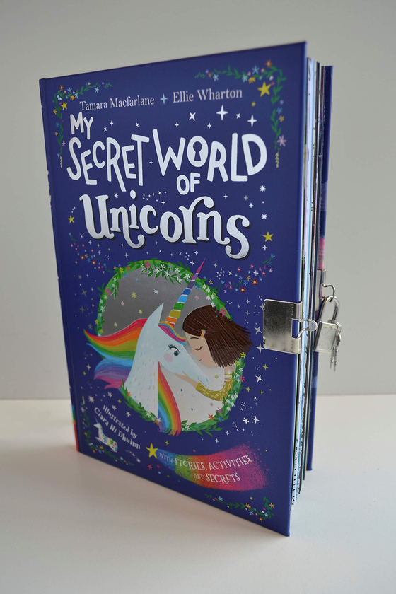 Бумажная книга «My Secret World of Unicorns», авторов Элли Уортон, Тамара Макфарлейн - фото №1
