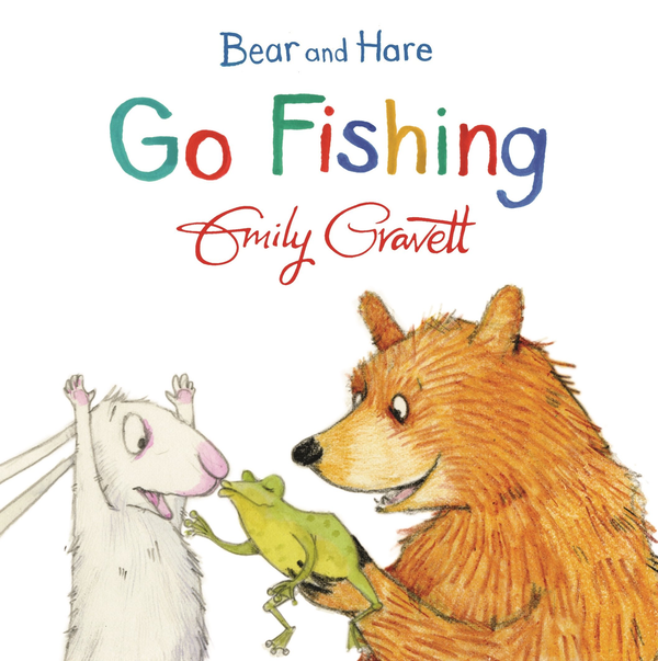 Паперова книга «Bear and Hare Go Fishing», автор Емілі Греветт - фото №1