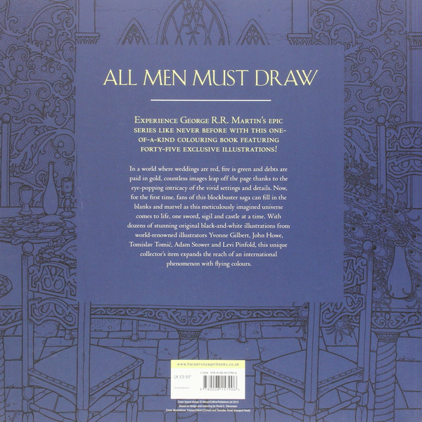 [object Object] «The Official A Game of Thrones Colouring Book», автор Джордж Р. Р. Мартин - фото №2 - миниатюра