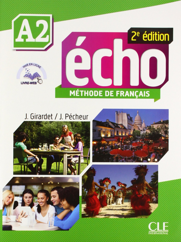 Бумажная книга «Echo. Niveau A2 ( +DVD Rom)», автор Джеки Жирарде - фото №1