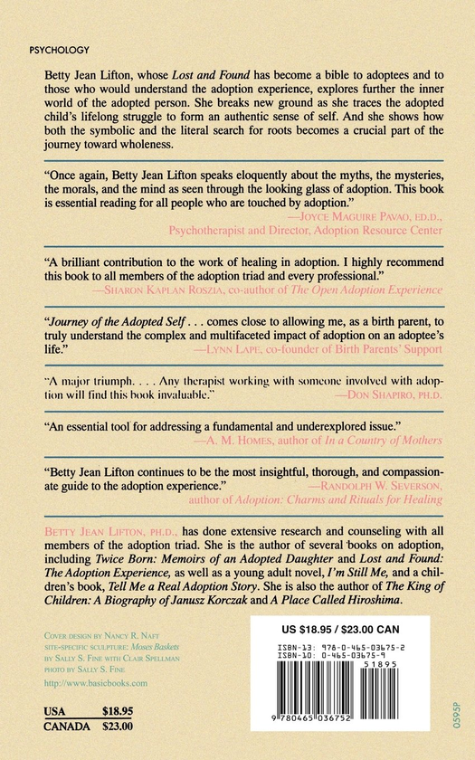 Бумажная книга «Journey Of The Adopted Self. A Quest For Wholeness», автор Бетти Джин Лифтон - фото №1