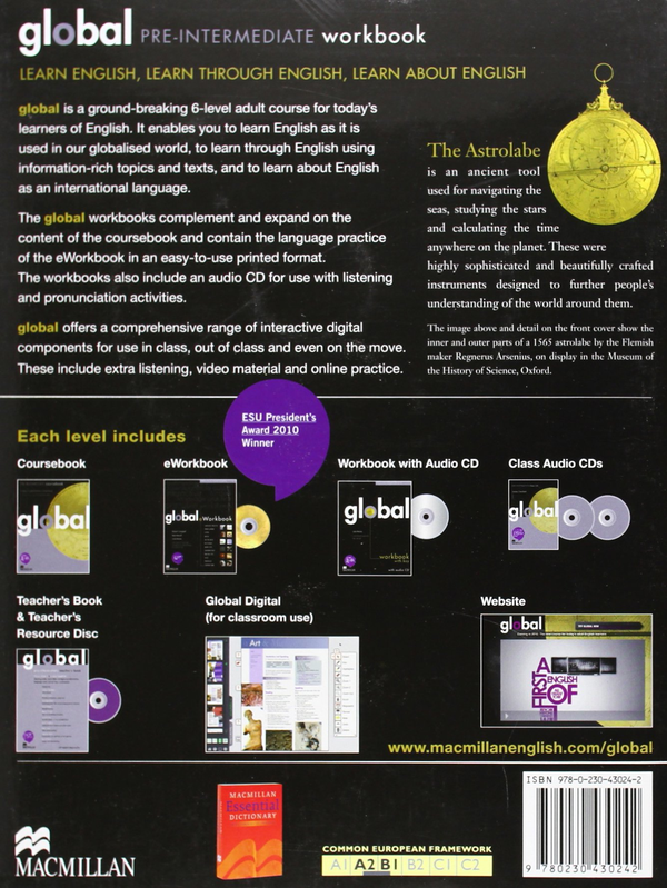 [object Object] «Global Pre-Intermediate Workbook + CD with Key», автор Ліндсей Клендфілд - фото №2 - мініатюра