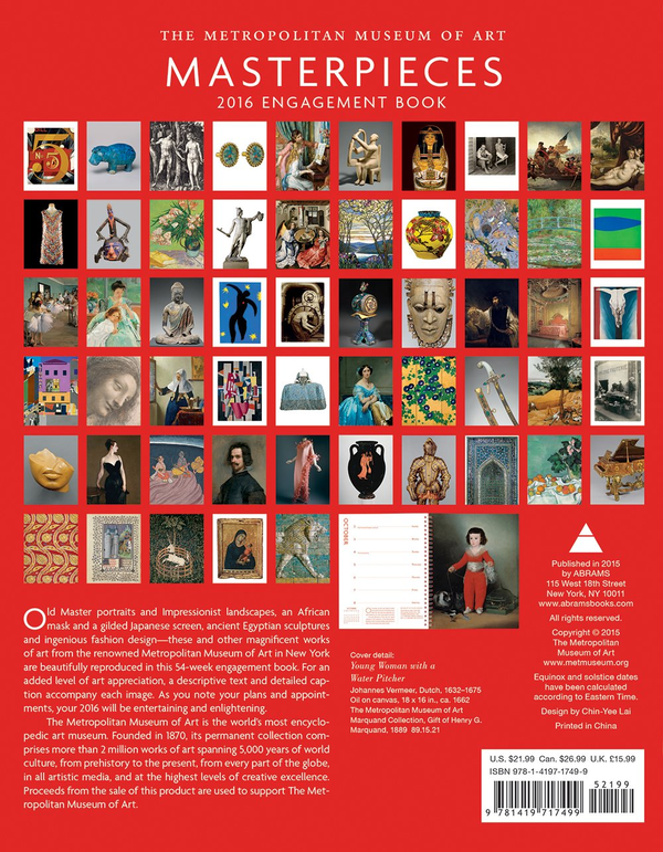 Паперова книга «Highlights of the Met Deluxe Engagement Calendar» - фото №1