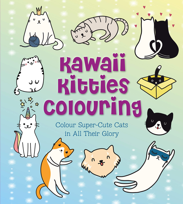 Бумажная книга «Kawaii Kitties Colouring. Colour Super-Cute Cats in All Their Glory», автор Тейлор Вэнс - фото №1