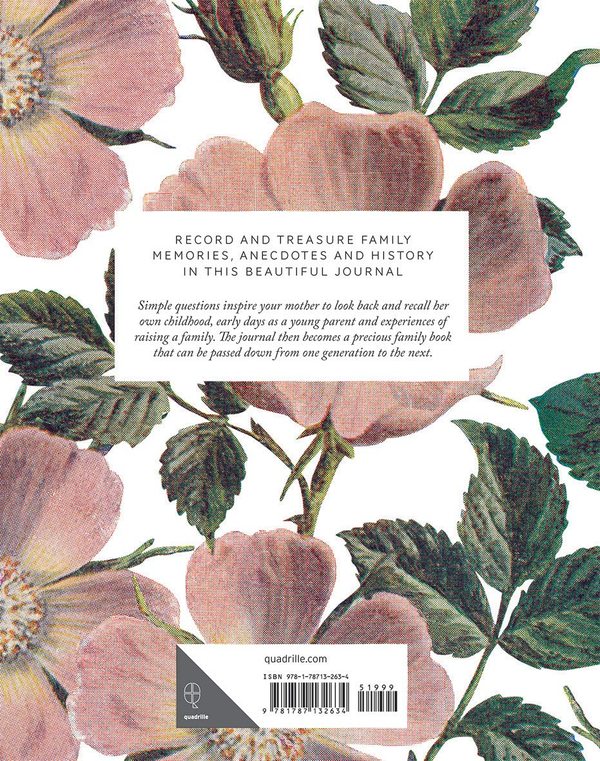 Бумажная книга «A Mother's Memory Journal: Look Back. Record. Treasure Forever» - фото №1