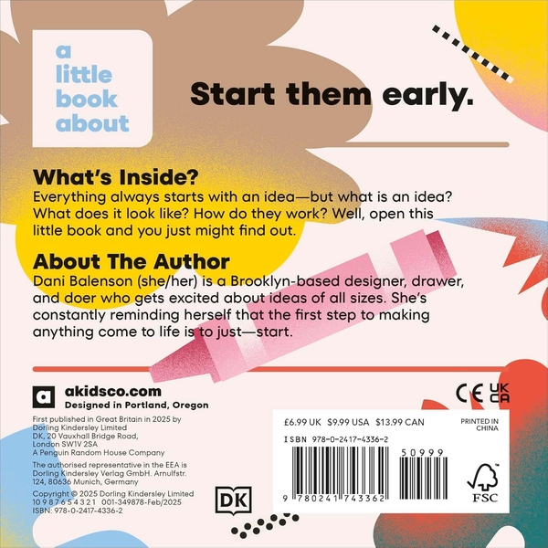 Бумажная книга «A Little Book About Ideas», автор Дэни Баленсон - фото №1