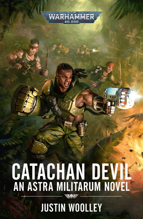 Бумажная книга «Catachan Devil», автор Джастин Вулли - фото №1