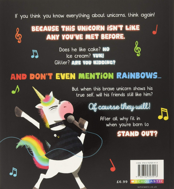Паперова книга «Unicorns Don't Love Rainbows», автор Емма Адамс - фото №1