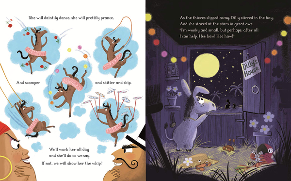 Паперова книга «Dilly the Donkey», автор Еллі Вуллард - фото №1