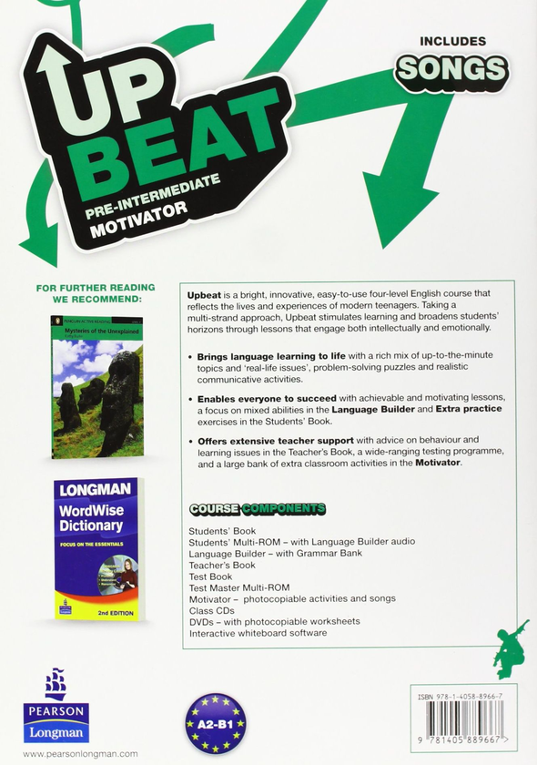 Бумажная книга «Upbeat Pre-Interm Motivator», автор Клэр Максвелл - фото №1