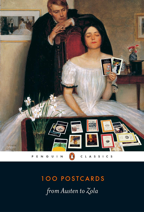 Бумажная книга «100 Postcards from Austen to Zola» - фото №1