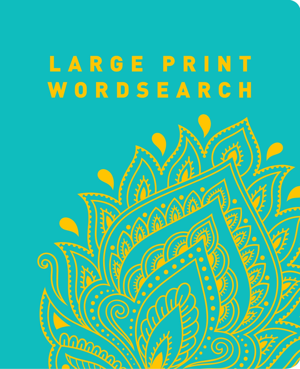 Бумажная книга «Large Print Wordsearch», автор Эрик Сондерс - фото №1