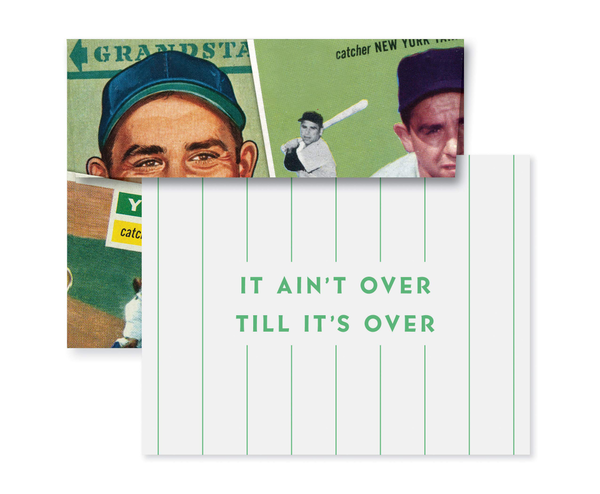 [object Object] «Yogi Berra Notecards» - фото №4 - миниатюра