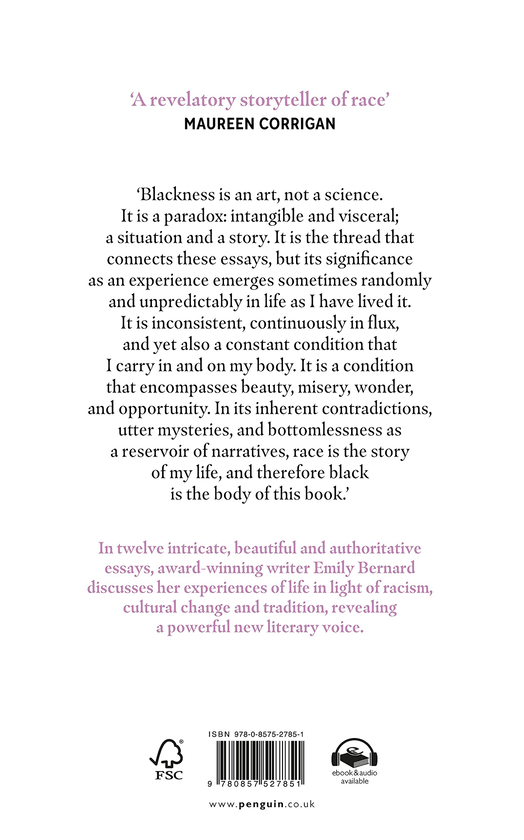 Бумажная книга «Black is the Body. Stories From My Grandmother's Time, My Mother's Time, and Mine», автор Эмили Бернард - фото №1