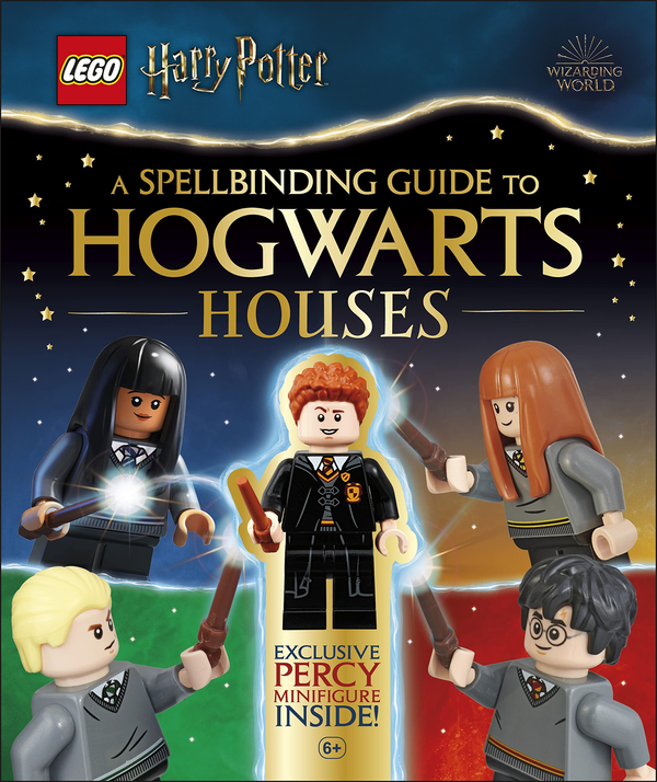 [object Object] «LEGO Harry Potter A Spellbinding Guide to Hogwarts Houses. With Exclusive Percy Weasley Minifigure», автор Джулия Марч - фото №1