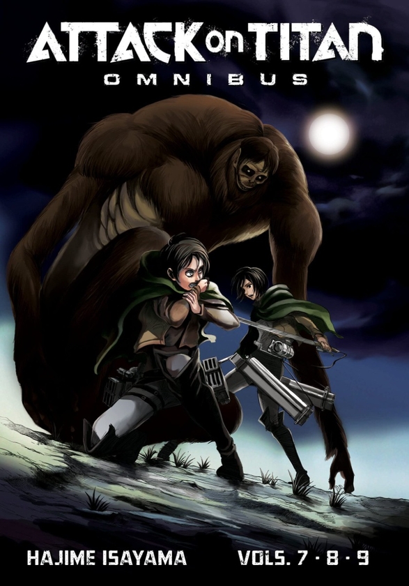 Паперова книга «Attack on Titan Omnibus 3 (Vol. 7-9)», автор Хаджіме Ісаяма - фото №1