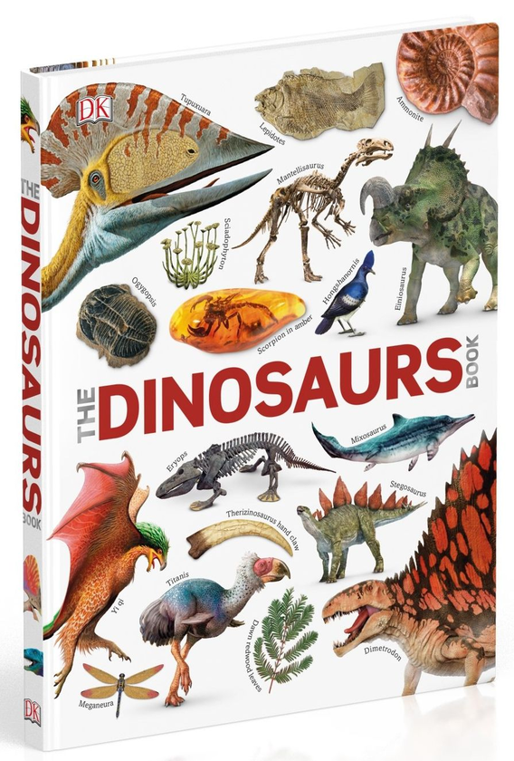 Бумажная книга «The Dinosaurs Book» - фото №1