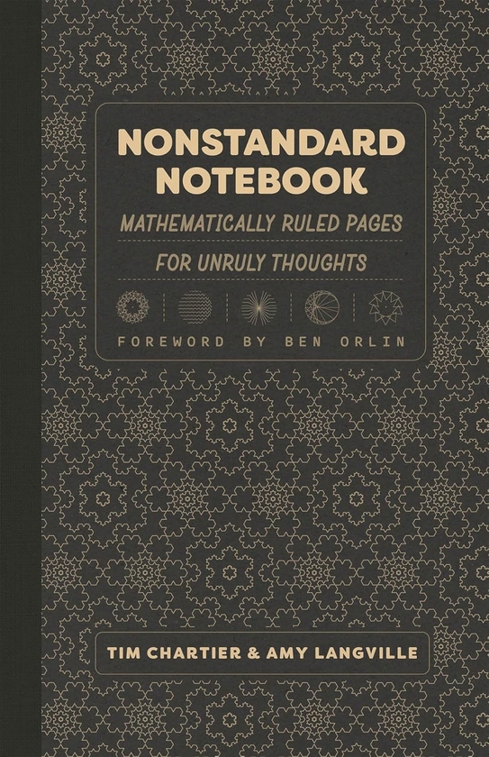 [object Object] «Nonstandard Notebook: Mathematically Ruled Pages for Unruly Thoughts», авторов Эми Лэнгвилл, Тим Шартье - фото №1