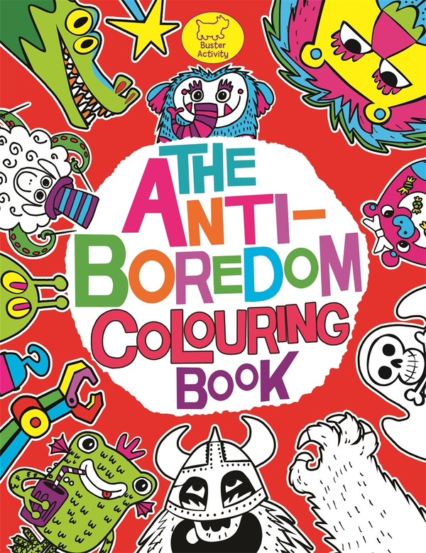 [object Object] «The Anti-Boredom Colouring Book», автор Крис Дикасон - фото №1