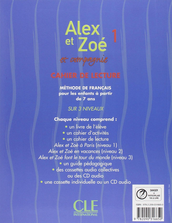 Паперова книга «Alex Et Zoe a Paris», автор Колетт Самсон - фото №1