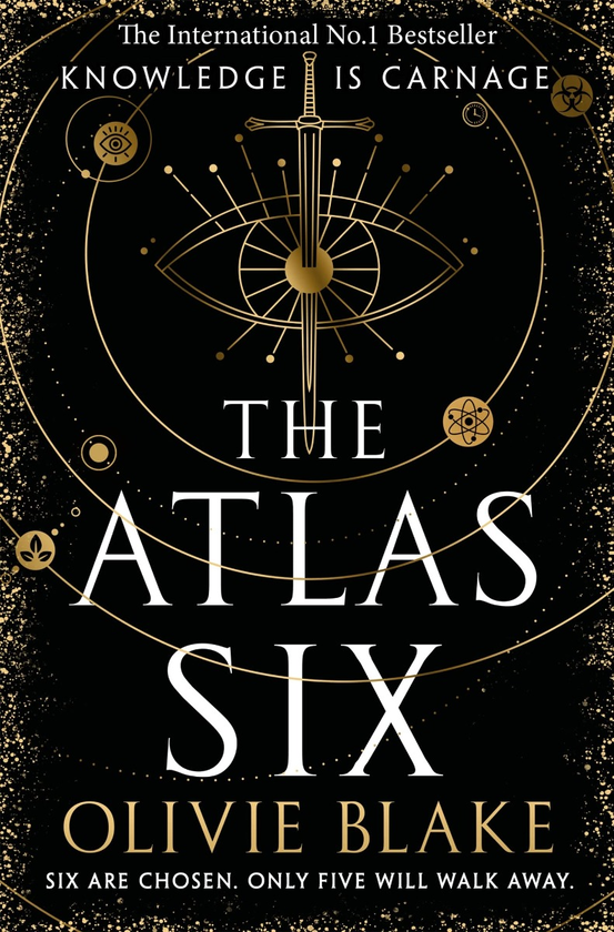 Бумажная книга «The Atlas Six», автор Оливи Блэйк - фото №1