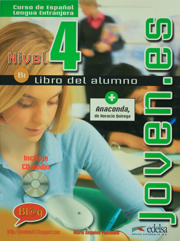 Паперова книга «Joven.es 4. Libro del. Alumno (+CD)», автор Марія-Анджелес Паломіно - фото №1