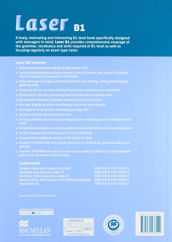 [object Object] «Laser Workbook (- Key) + CD Pack Level B1», автор Малькольм Манн - фото №2 - мініатюра