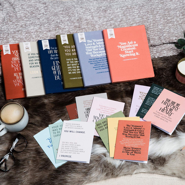 Паперова книга «Elizabeth Gilbert Brave & Fascinating Card (Pack of 6)», авторів Елізабет Ґілберт, Емілі Макдауелл - фото №1