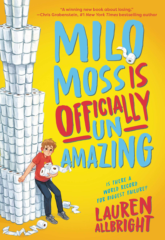 Бумажная книга «Milo Moss Is Officially Un-Amazing», автор Лорен Олбрайт - фото №1