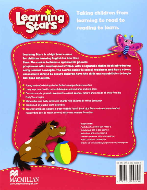 [object Object] «Learning Stars: Pupil's Book: Level 1 (+ CD-ROM)», авторов Джилл Лейтон, Жанна Перретт - фото №2 - миниатюра