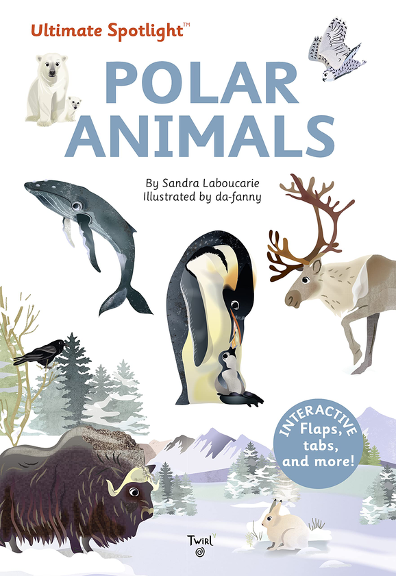 Бумажная книга «Polar Animals», автор Сандра Лабукари - фото №1
