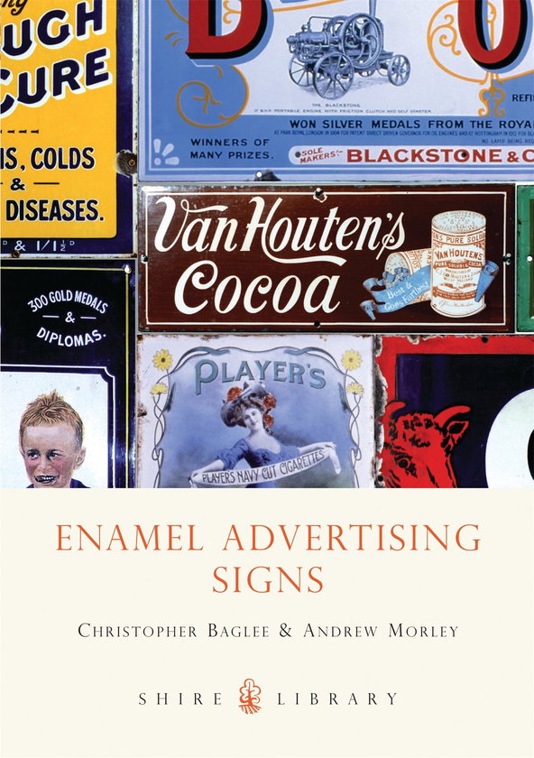 Бумажная книга «Enamel Advertising Signs», авторов Кристофер Бэгли, Эндрю Морли - фото №1