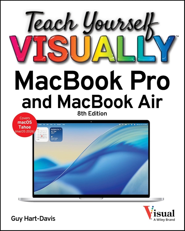 Паперова книга «Teach Yourself VISUALLY MacBook Pro and MacBook Air», автор Гай Харт-Девіс - фото №1
