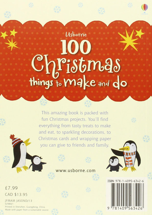 [object Object] «100 Christmas Things to Make and Do», автор Фиона Уотт - фото №2 - миниатюра