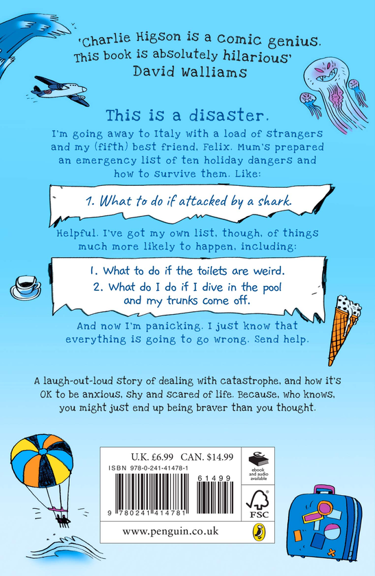 Паперова книга «Worst. Holiday. Ever», автор Чарлі Хінгсон - фото №1