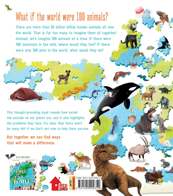 Бумажная книга « If the World Were 100 Animals», автор Миранда Смит - фото №1