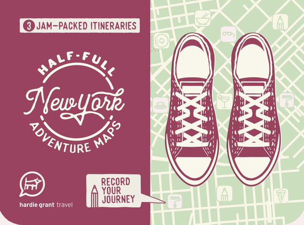 [object Object] «Half-full Adventure Map: New York», автор Сэм Трезизе - фото №1