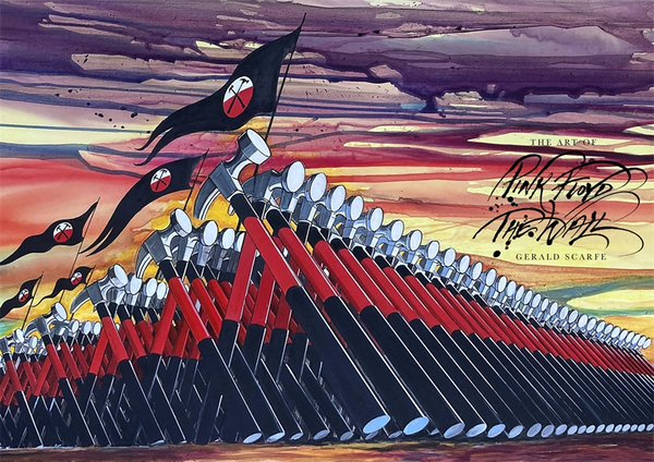 Бумажная книга «The Art of Pink Floyd The Wall», автор Джеральд Скарф - фото №1