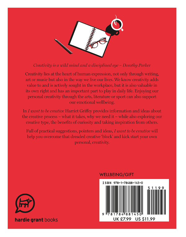 Паперова книга «I Want to be Creative», автор Гаррієт Гріффі - фото №1