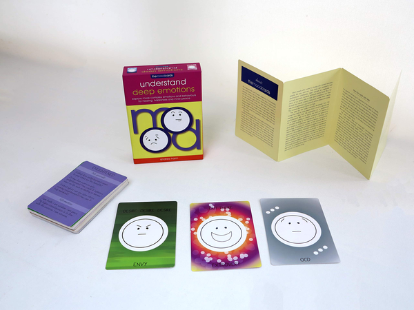 Паперова книга «The Mood Cards. Understand Deep Emotions. Explore More Complex Emotions and Behaviours for Healing, Happiness and Inner Peace», автор Андреа Харрн - фото №1