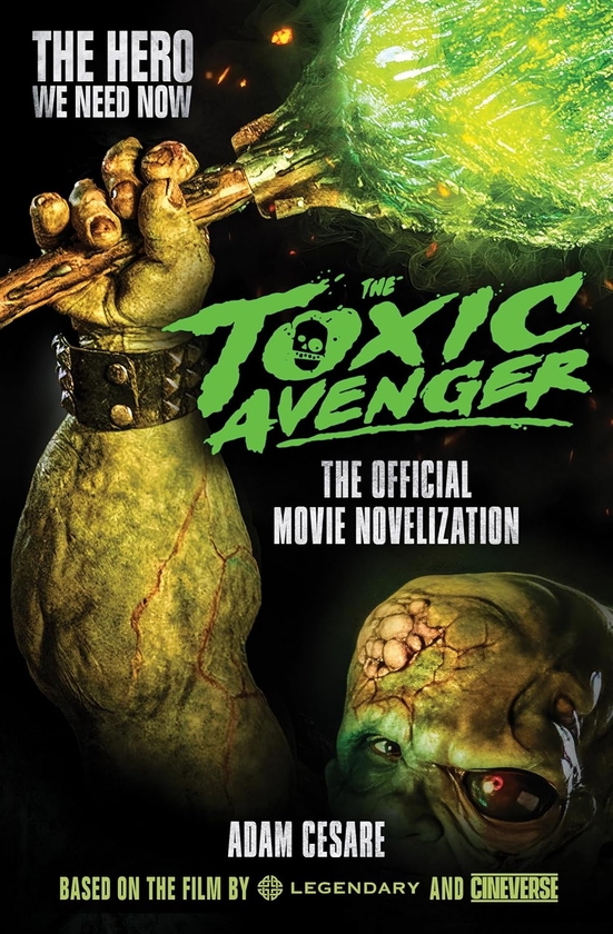 Паперова книга «The Toxic Avenger», автор Адам Чезаре - фото №1