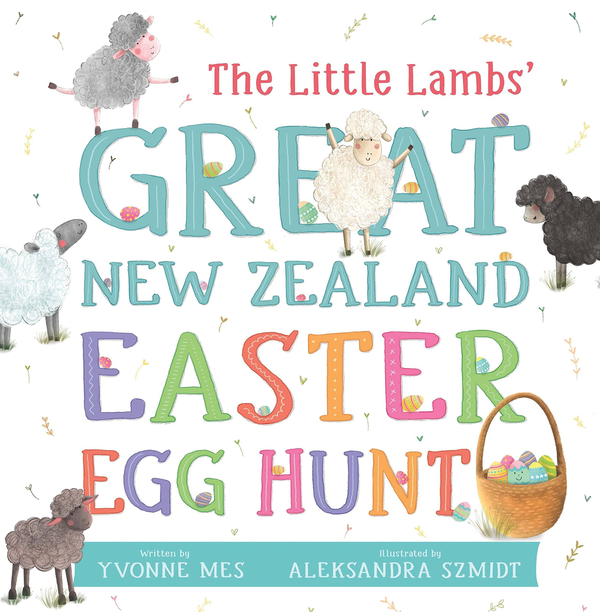 Паперова книга «The Little Lambs' Great New Zealand Easter Egg Hunt», автор Івонн Мес - фото №1